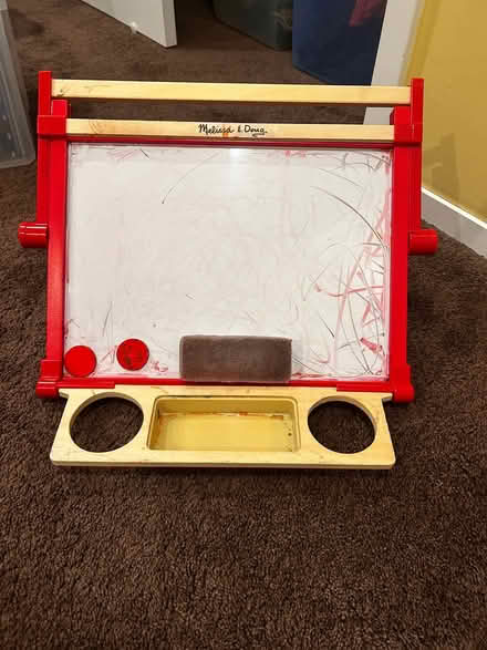 Photo of free Melissa and Doug easel (Downtown Sunnyvale) #1