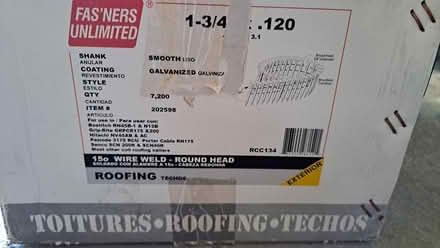 Photo of free Roofing nails (coils) (Off of Rt 206 and Triangle Rd) #2