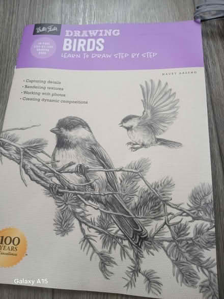Photo of free Drawing birds book water damaged (Seven dials) #1
