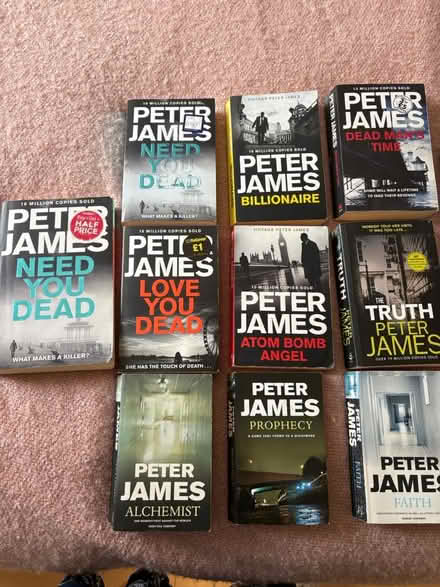 Photo of free Books - Mostly crime/thrillers (Weybridge) #1