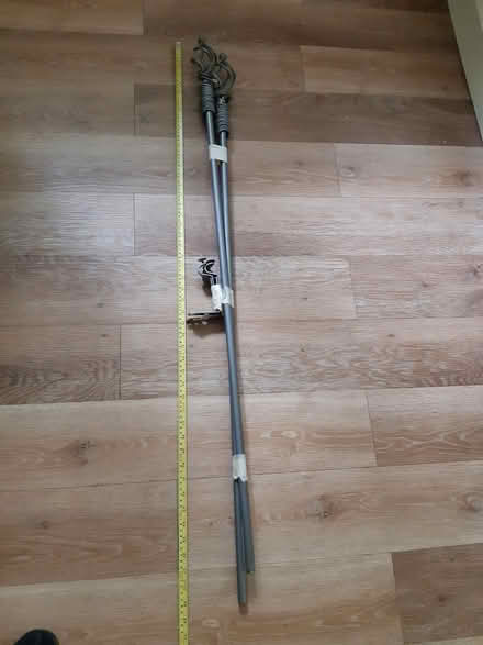 Photo of free Metal curtain pole (SK22 Hayfield) #1