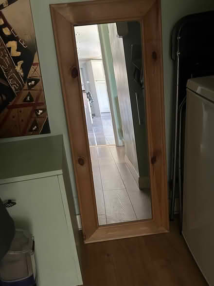 Photo of free Pine Wall mirror (Formby. L37 6BB) #1