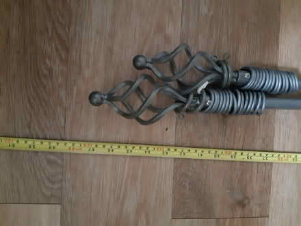 Photo of free Metal curtain pole (SK22 Hayfield) #2