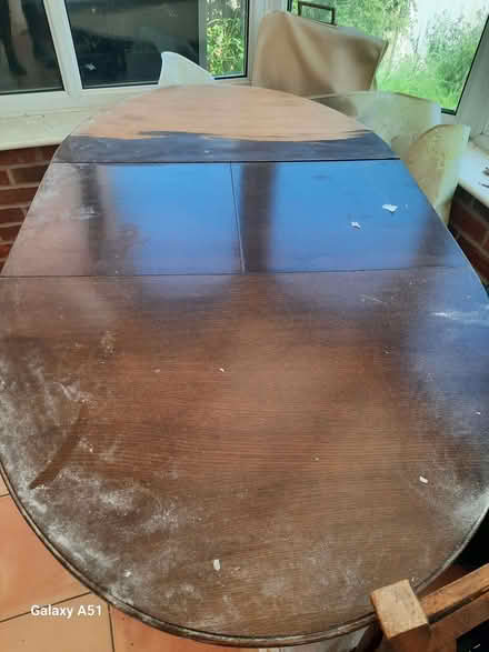 Photo of free Extending dining table, vintage, solid wood (Cronkinson Farm CW5) #2