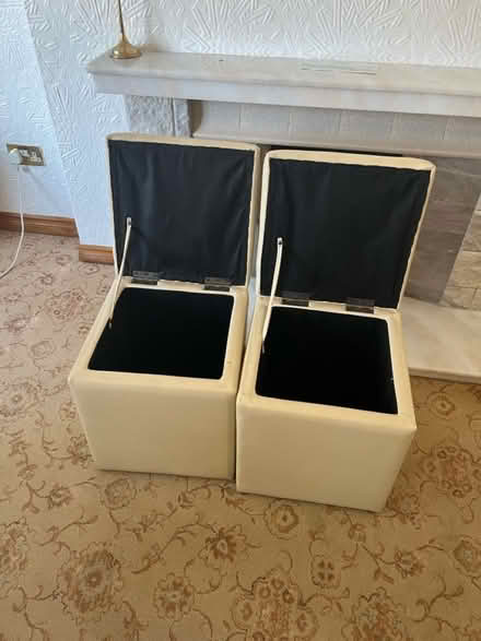 Photo of free Pair of foot stools (Bellshill) #2