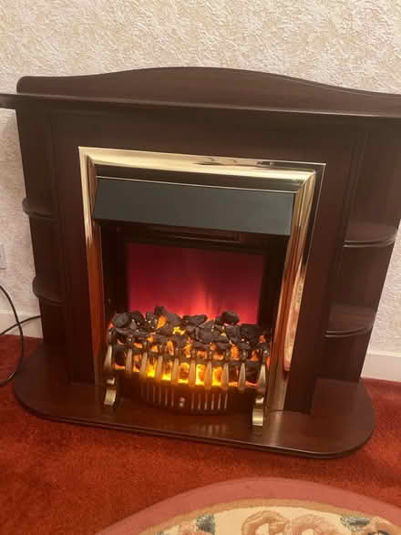 Photo of free Wooden stand alone “fireplace” (Bellshill) #2