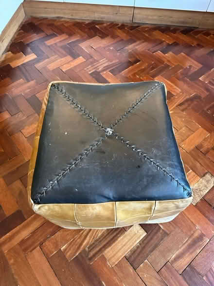Photo of free Leather ottoman (Nottinghill W10) #4