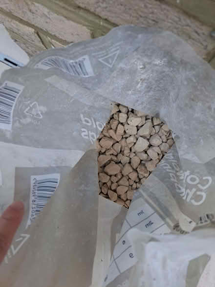 Photo of free 3.5 bags of Cotswolds chippings (Shepherds Bush W12) #1