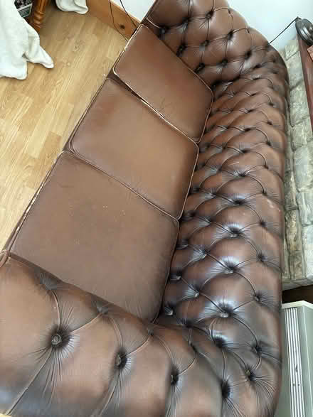 Photo of free 3 seater Chesterman sofa (Barton, oxford ox3 9) #1