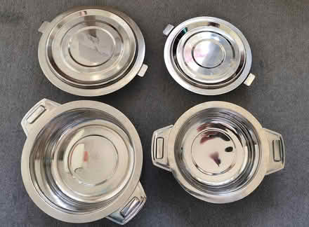 Photo of free Two stainless steel pans (East Acton W12) #2