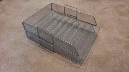 Photo of free Pair of metal paper trays (Leek Wootton CV35) #1