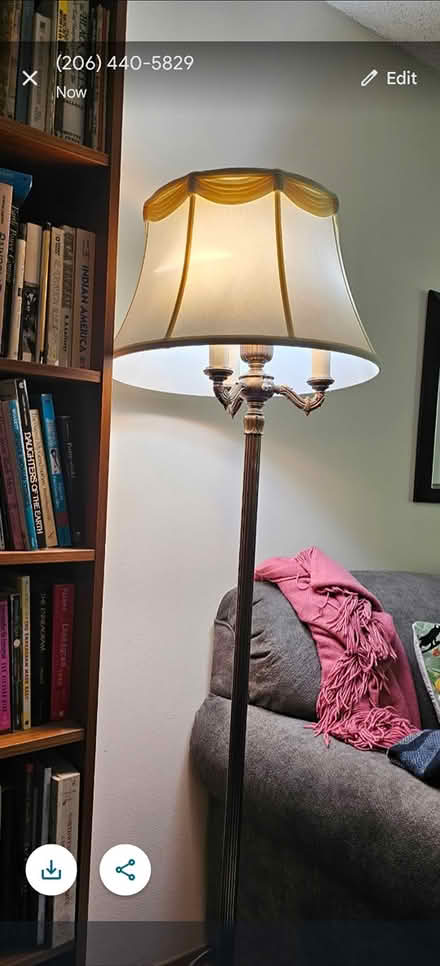 Photo of free Floor Lamp (In lake City near 33rd Ave NE) #1