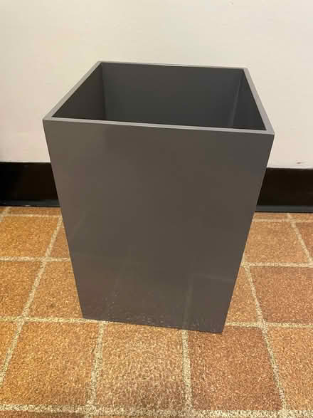 Photo of free gray lacquer trash can (Cheltenham) #1