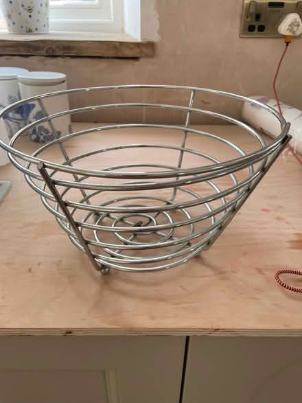 Photo of free Stainless steel fruit bowl (Brigstock NN14) #1