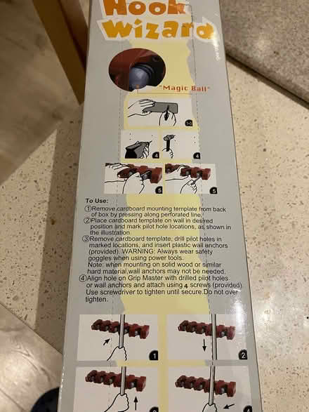 Photo of free Hook wizard organizer (Ealing, London W5) #1