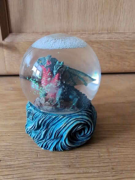 Photo of free Dragon Snowglobe (Woodmancote) #1