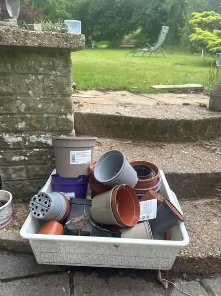 Photo of free Plastic flower pots (Sanderstead) #1