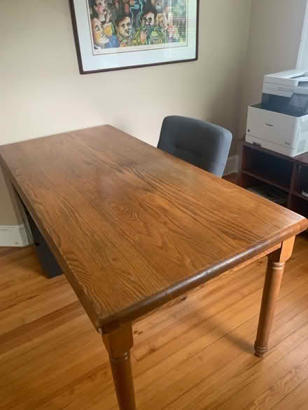 Photo of free Oak table (Cottageville, South Brunswick) #1