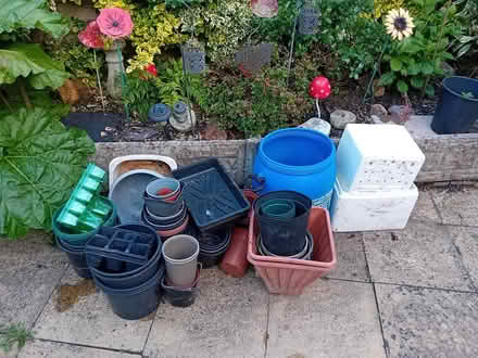 Photo of free Plant pots (Stoke on trent ST2) #1