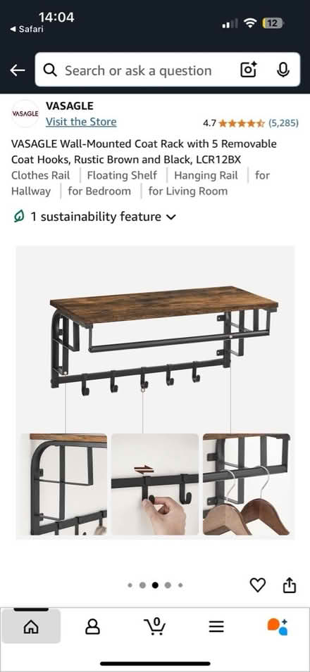 Photo of free Coat shelf (Reddish SK5) #4