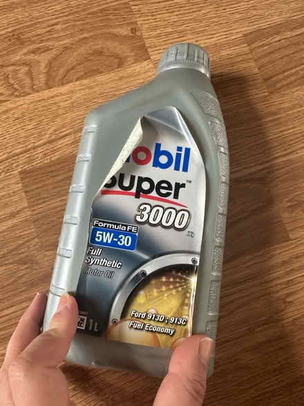 Photo of free Mobil Super Engine oil (Reddish SK5) #1