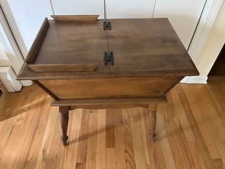 Photo of free Side Table w Great Storage (Branford) #4