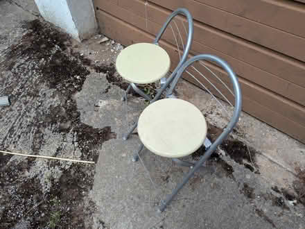 Photo of free 2 folding chairs (Frenchay BS16) #3