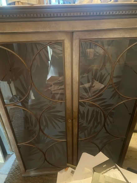 Photo of free Tall display cabinet glazed (Stamford Brook) #2