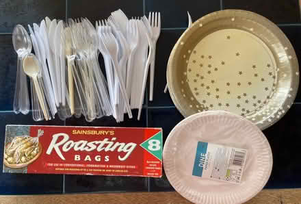 Photo of free Plastic cutlery & paper plates (Stevenage, Hertfordshire, SG1) #1