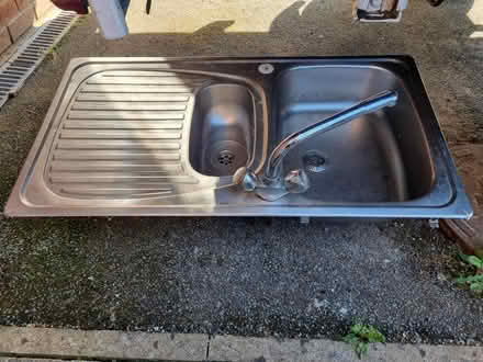 Photo of free Kitchen Sink and tap (Bangor LL57) #1