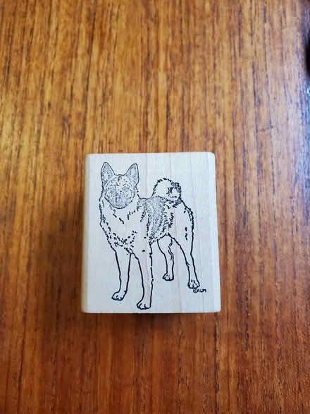 Photo of free Akita breed rubber ink stamp (North Oakland) #1