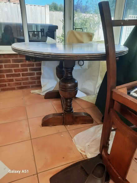 Photo of free Extending dining table, vintage, solid wood (Cronkinson Farm CW5) #4