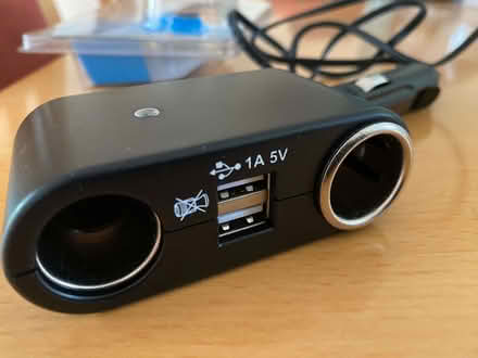 Photo of free 2 Socket car charger (Nascot Wood WD17) #2