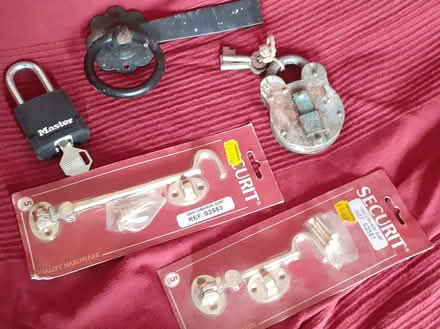 Photo of free Door furniture & 2 padlocks (Fiveways BN1) #1