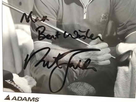 Photo of free Signed photo Nick Faldo - to "Max" (Liphook) #3
