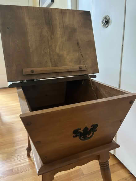 Photo of free Side Table w Great Storage (Branford) #1