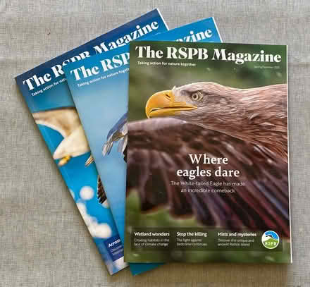Photo of free RSPB magazine (Fleetville AL1) #1