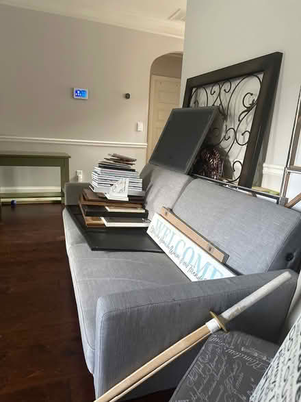 Photo of free Queen size couch/futon (Harbins Road) #1