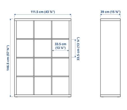 Photo of free IKEA Kallax Unit (M33) #3