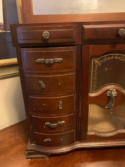 Photo of free Wood Jewelry Box with Some Jewelry (Cottageville, South Brunswick) #4