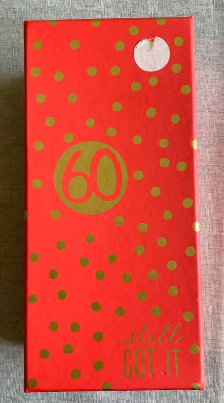 Photo of free Celebration glass - 60th birthday (Fleetville AL1) #3