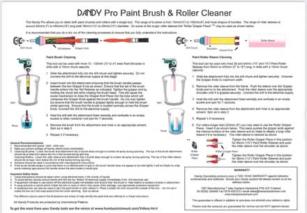 Photo of free DANDY Pro Paint Brush & Roller Cleaner (Beaconsfield HP9) #1