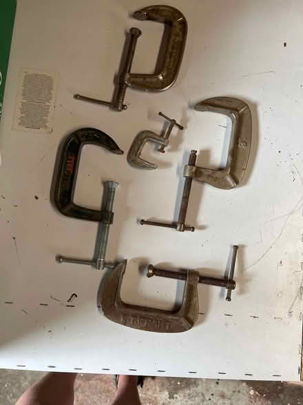 Photo of free Clamps (Queen Anne) #1