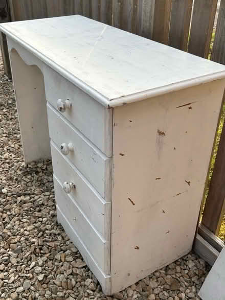 Photo of free Desk - solid wood, 4 drawers (Northmoor OX29) #2