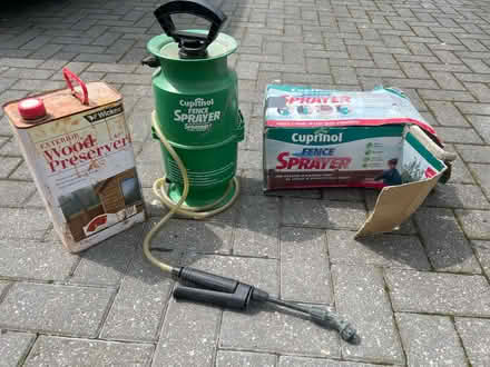 Photo of free Cuprinol fence sprayer (Kendal LA9) #1