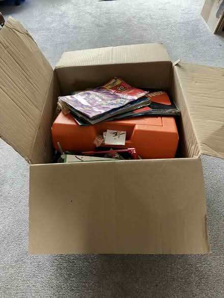 Photo of free Large box of assorted K'Nex building kits - with manuals (Wash Common RG14) #3