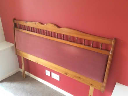 Photo of free King Size Wooden Headboard (Warminster BA12) #2