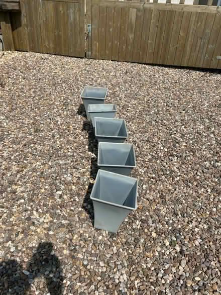 Photo of free Set of 5 planters (Chorley PR7) #1