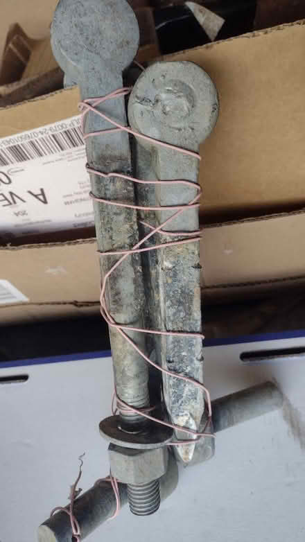 Photo of free Gate post Ironmongery (Fovant. SP3) #1