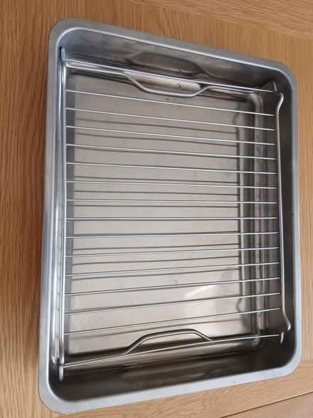Photo of free Heavy Duty Stainless Steel Roasting Tin (Ikea) (Horwich End SK23) #1